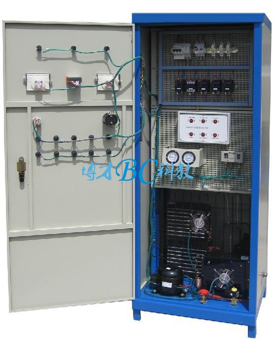 小型中央空調(diào)冷庫(kù)電氣技能實(shí)訓(xùn)考核裝置